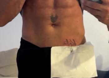 Katie Price's new husband gets ANOTHER tattoo of her name after being exposed as a liar and failing to fly to UK