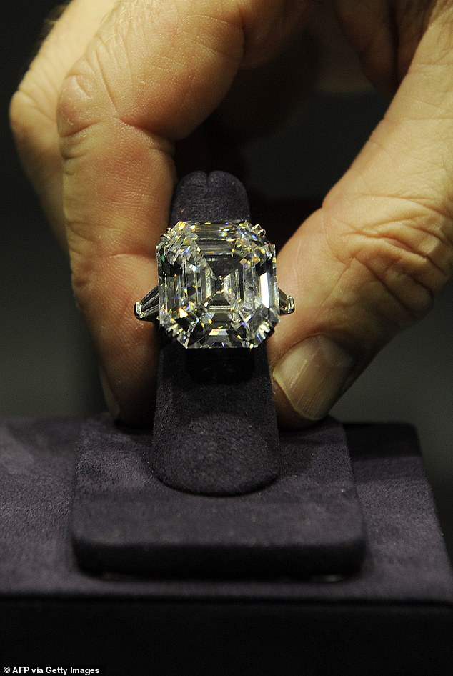It was purchased by the Korean E-Land Group for $8.8 million, setting a record price per carat for a colourless diamond