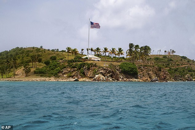 Epstein owned Little St. James Island in the US Virgin Islands.