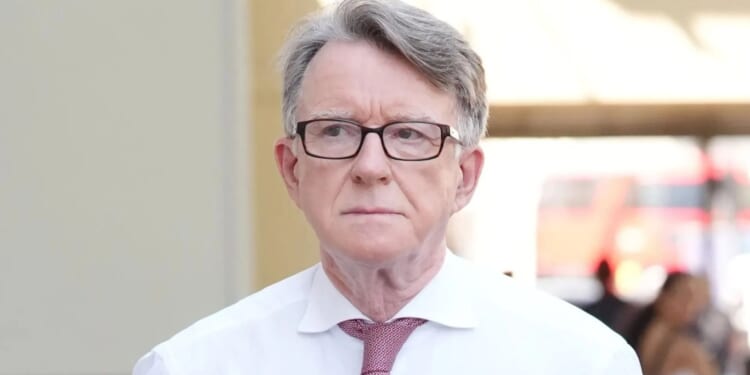 Mandelson facing fresh calls to be stripped of peerage after husband given thousands of pounds by Jeffrey Epstein