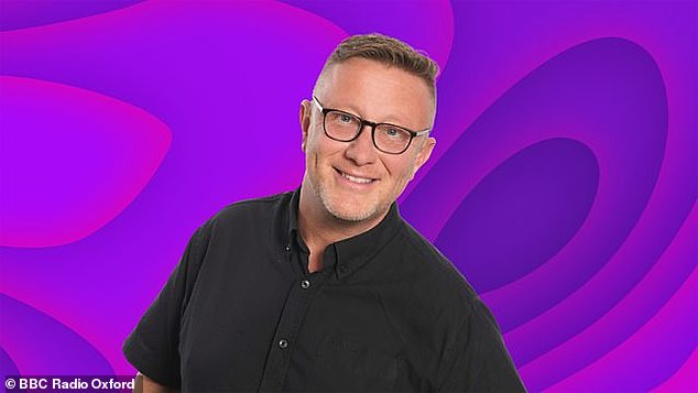 The singer, 52, left Alex (seen) and listeners waiting live on air on Saturday, after disappearing just moments before he was due to join the show