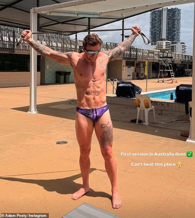 The daughter of Gordon Ramsay, 26, and Olympic swimmer, 31, soaked up the sun in Queensland after beginning their trip at a luxurious £6,000-a-night resort in Mauritius