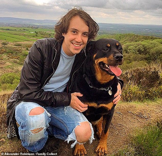 Mr Robinson, who graduated from Manchester University, became depressed in 2019 after the breakdown of a long-term relationship and having been made redundant