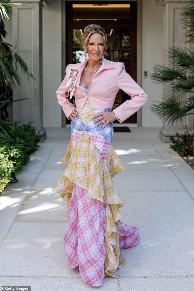 US millionaire Hilary Musser (pictured) says she would help Fergie join her in Palm Beach