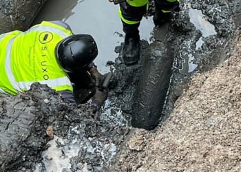 An unexploded World War Two bomb was discovered at a building site in Plymouth
