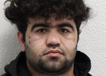 Zeeshan Banghis (pictured), 21, was sentenced to three years in jail in November 2024 and will now be extradited to Belgium to serve his sentence following a hearing at Westminster Magistrates' Court
