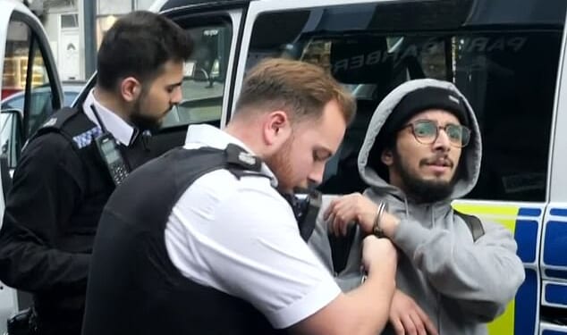 Brahim Kaddour-Cherif when he was rearrested in November 2025 after he was accidentally released from prison