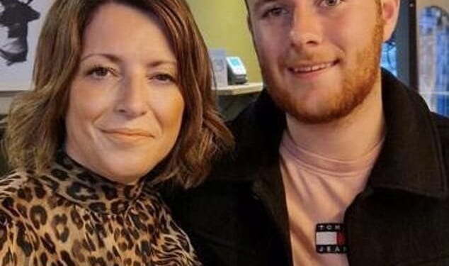 Luke Abrahams, 20, passed away from sepsis and necrotising fasciitis at Northampton General Hospital on January 23, 2023 (Pictured: Mr Abrahams with his mother, Julie Needham)