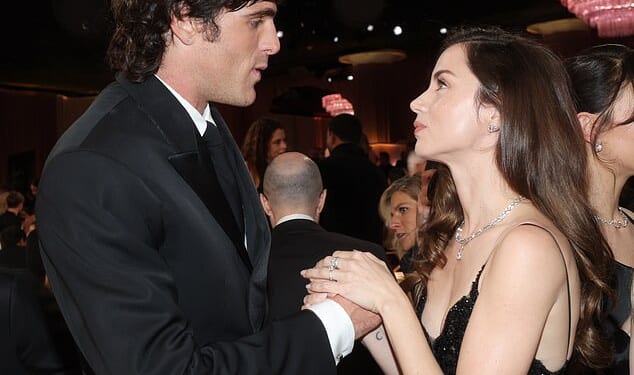 Ana de Armas, 37, and Jacob Elordi, 28, was seen putting on a cozy display as they reunited at the 83rd Annual Golden Gloves in Beverly Hills on Sunday