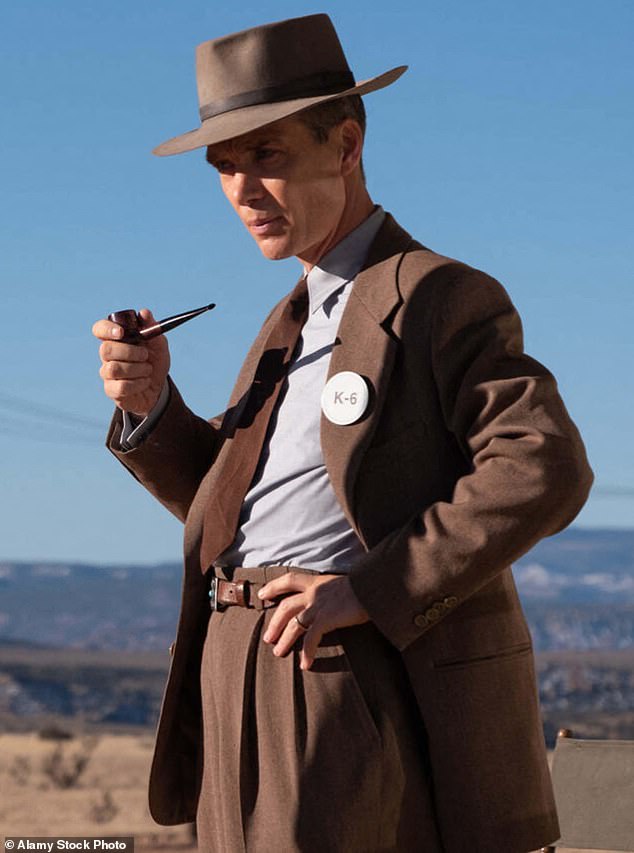 Christopher Nolan's Oppenheimer (pictured: Cillian Murphy portraying J. Robert Oppenheimer), which is  three hours long, earned nearly £730million at the box office