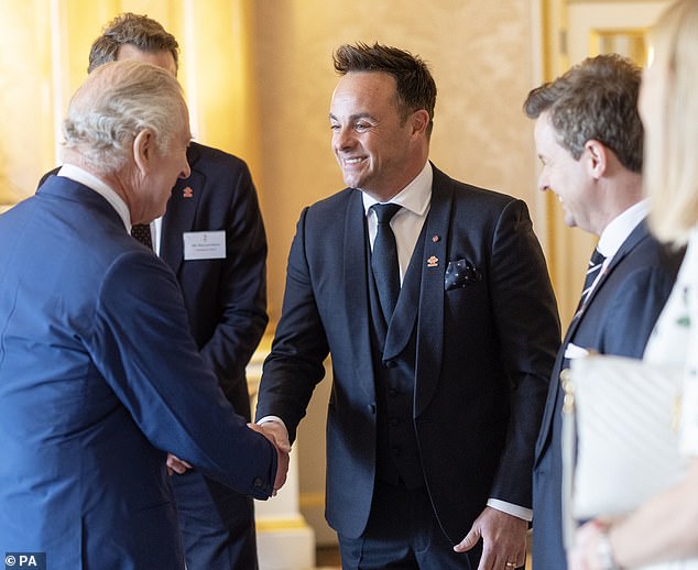 'We were asked if we would like to spend the night at the house ahead of the final interview   (pictured meeting King Charles in May 2023)