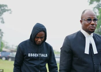 Anthony Joshua¿s driver appeared visibly emotional as he arrived and later left court charged over a crash that killed two of the British boxer¿s friends in Nigeria