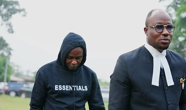 Anthony Joshua¿s driver appeared visibly emotional as he arrived and later left court charged over a crash that killed two of the British boxer¿s friends in Nigeria