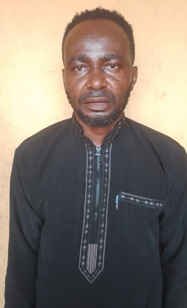 Adeniyi Kayode, 47 - pictured here for the first time - was at the wheel of the black Lexus SUV when it ploughed into the back of a stationary truck carrying soya beans as he drove Joshua and his friends