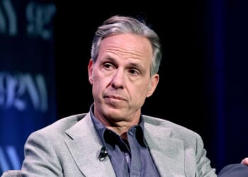 Jake Tapper attends the Jake Tapper and Alex Thompson in Conversation with David Remnick: Original Sin - President Biden's 2024 Campaign at 92NY on May 27, 2025, in New York City.