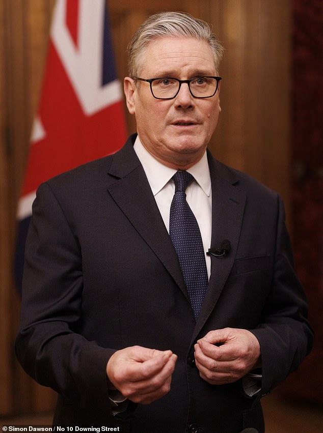 The move would be his first step in challenging Sir Keir Starmer's leadership (pictured on January 23)