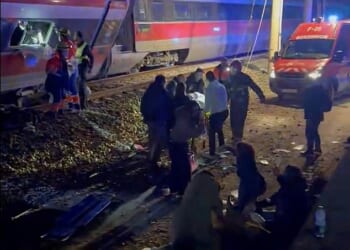 At least five dead and more trapped after two high-speed trains derail in Spain