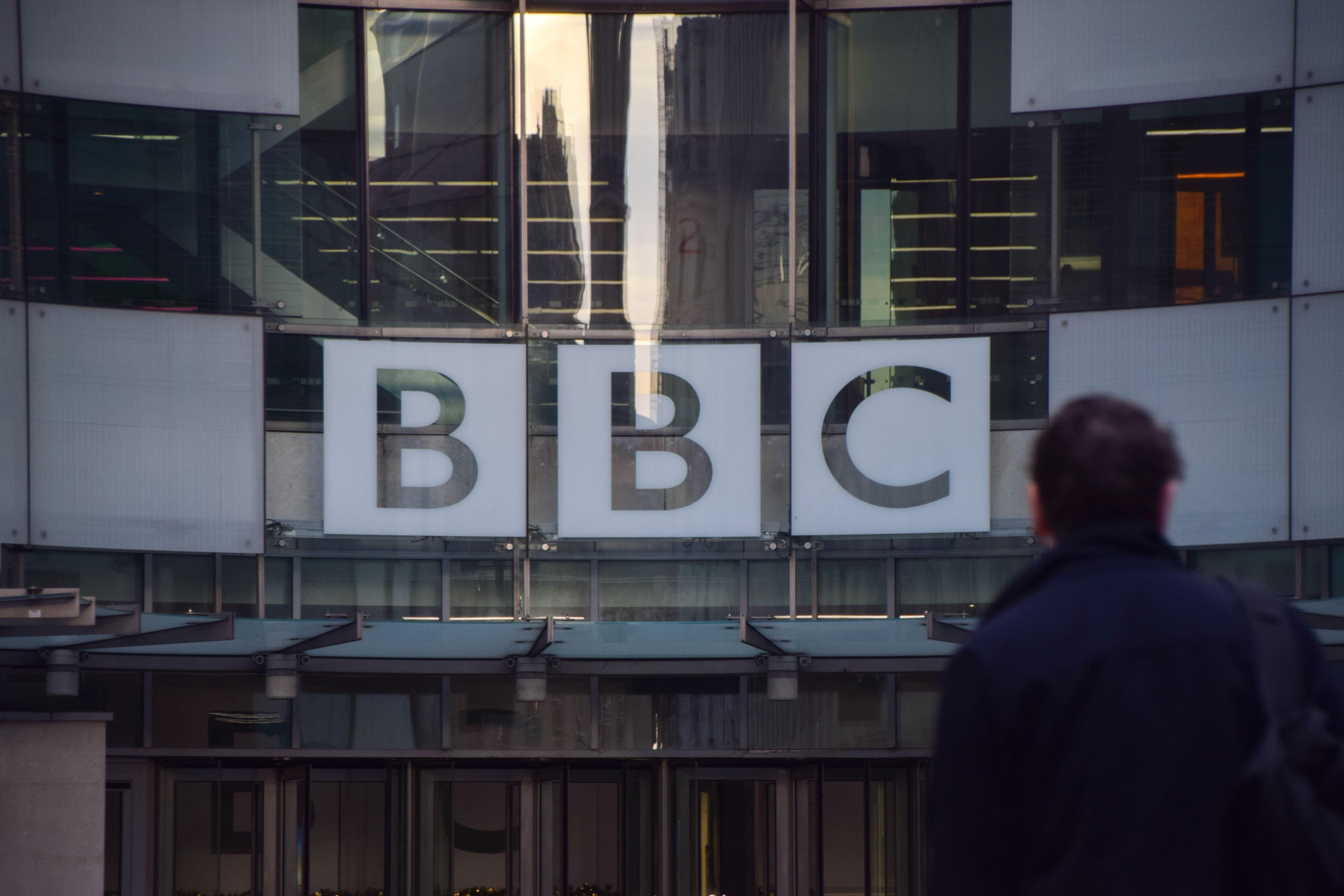 London, England, UK. 16th Dec, 2025. General view of Broadcasting House, the BBC headquarters in central London, as US President Donald Trump sues the British broadcaster for 10 billion dollars over the edited speech Trump gave before the Capitol rio