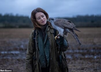 Claire Foy plays Helen Macdonald in H Is For Hawk. Helen is a chain-smoking academic at Cambridge University who, since girlhood, has shared a fascination for birds of prey with her father, Alisdair