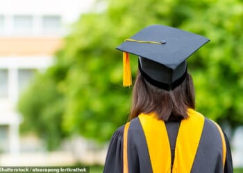 More students are now receiving financial help from their parents as living costs continue to rise (file picture)