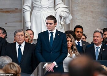 Barron Trump phoned the City of London Police from the US and told a call handler: 'I just got a call from a girl I know. She’s getting beaten up’