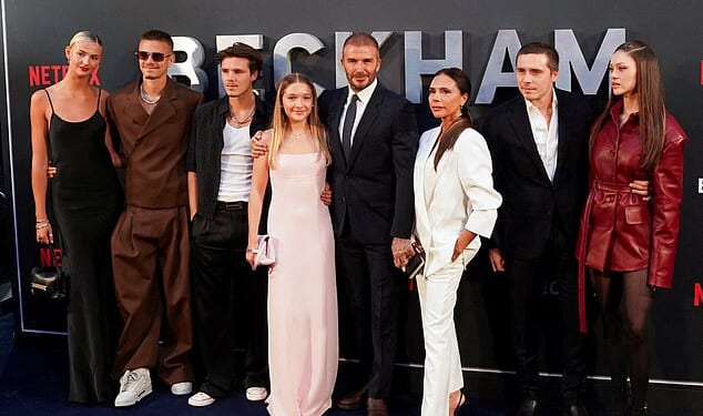 Channel 4 are set to examine the infamous Beckham feud in a one-off documentary, after the highly-publicised family friction exploded last week, with the release of Brooklyn Beckham's damning six-page statement (Romeo, Cruz, Harper, David, Victoria, Brooklyn, Nicola in 2023)