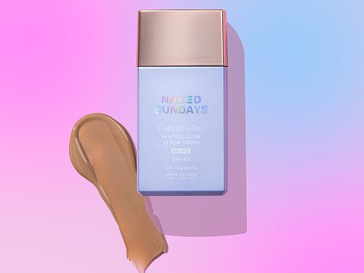 Naked Sundays, SPF50 Mineral Glow Serum Drops