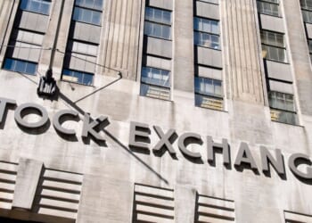 The New York Stock Exchange is seen in a file photo from May 2008.