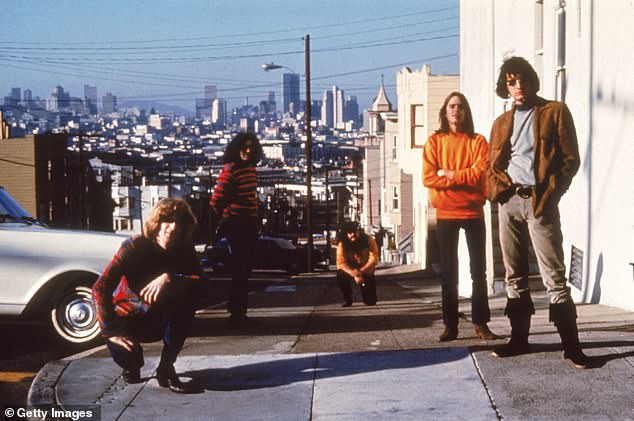 Weir had been diagnosed with cancer last summer, shortly before headlining a series of shows at Golden Gate Park in San Francisco; (The Grateful Dead pose on the corner of 20th and Connecticut in Potrero Hill, San Francisco, California, circa 1965. Left to right: Phil Lesh, Jerry Garcia (1942 - 1995), Ron 'Pigpen' McKernan (1946 - 1973), Bob Weir and Bill Kreutzmann)