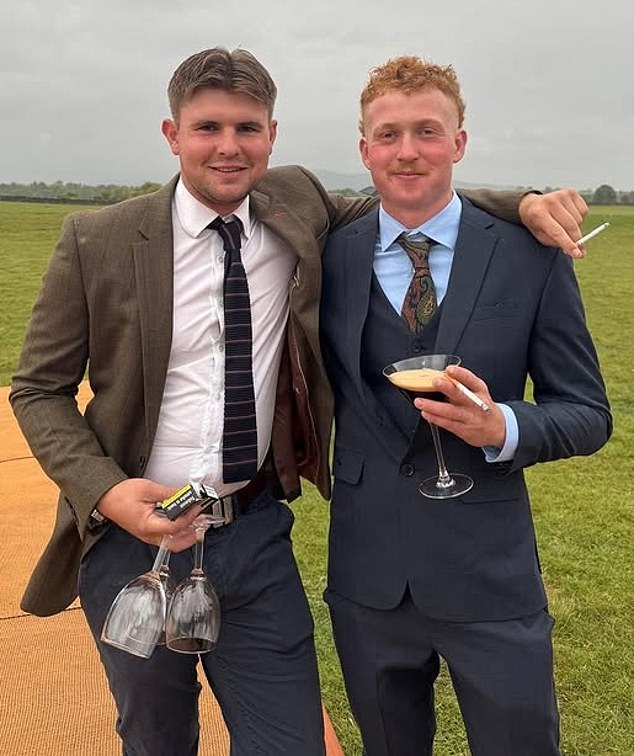 Fergus's friends paid tribute to the 'physically fit' young man who 'loved the outdoors'