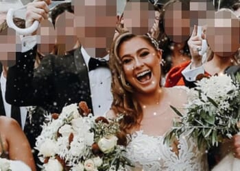 Pictured: Naomi Tekea Craig, 33, doing a performance with primary school children in 2024