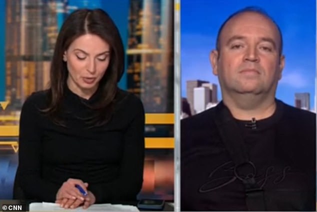 Bondi hero Ahmed Al Ahmed has been interviewed by CNN while visiting New York