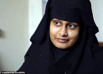 Britain has quietly repatriated women and children linked to ISIS who were held alongside Shamima Begum (pictured)