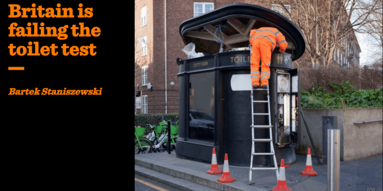Britain is failing the toilet test | Bartek Staniszewski