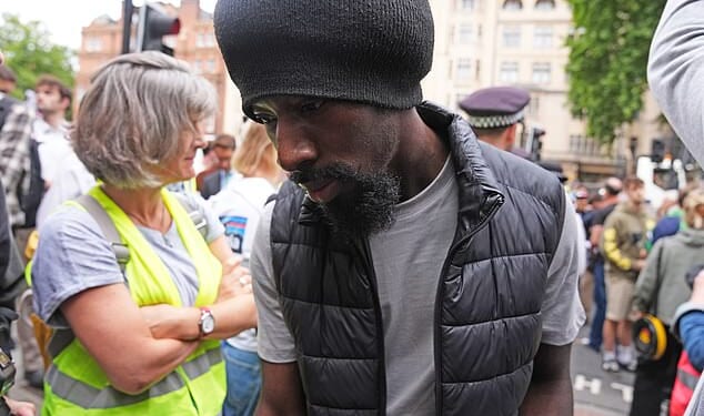 Charles Brohiri (pictured in August 2025) avoided 112 fares on trains over nearly two years