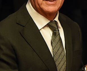 The brothers founded Betfred in 1967 and remain based in Warrington, Cheshire.  Pictured: Fred Done