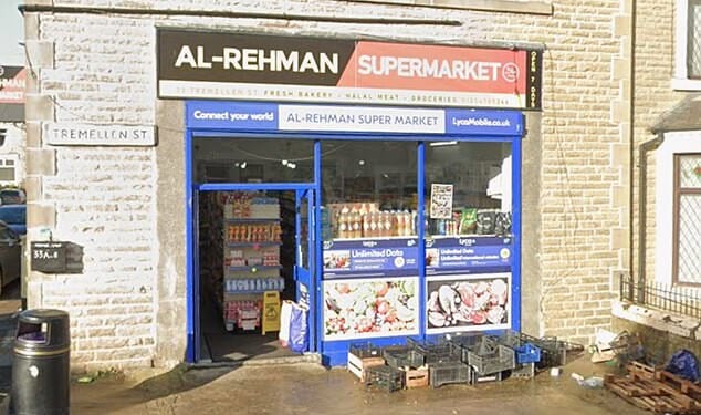 The Al-Rehman Supermarket in the town of Accrington, Hyndburn, received a zero rating in October 2025