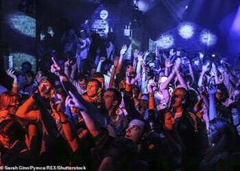 London is no longer the UK’s nightlife hotspot after being beaten by rivals north of the border, taxi data suggests (pictured: London's Fabric nightclub)