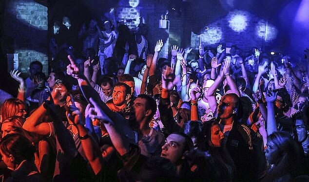 London is no longer the UK’s nightlife hotspot after being beaten by rivals north of the border, taxi data suggests (pictured: London's Fabric nightclub)