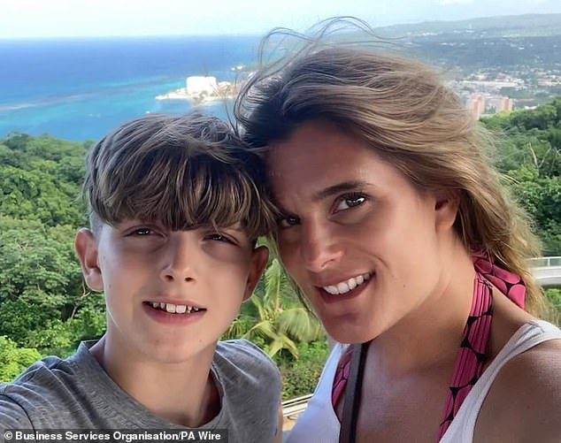 Jools Sweeney (pictured with his mother) was found dead in his bedroom after taking his own life but a coroner was unable to confirm if he was in a suicidal mood before his death. His parents believe his death may have been the result of a social media challenge gone wrong