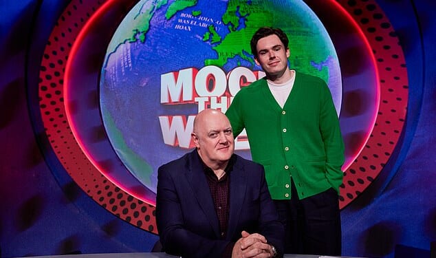 A first look at Mock The Week's upcoming return sees the comedy line-up roast Brooklyn Beckham- drawing comparison to Prince Harry, jibing the chef and media personality 'p****d off with his wife to America'