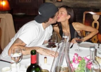 The fallout appeared to be forgotten on Tuesday as Brooklyn Beckham enjoyed more of the 'peace and relief' he's found since cutting ties with his family - this time over a glass of the world's most expensive wine