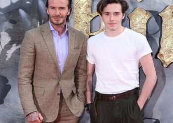 Smart revealed he and his wife Kate spent an emotional evening with David and his son Brooklyn on a trip they took together to Glastonbury