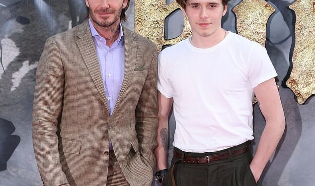 Smart revealed he and his wife Kate spent an emotional evening with David and his son Brooklyn on a trip they took together to Glastonbury