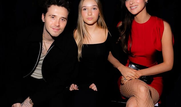 Brooklyn Beckhamis reportedly 'struggling' to stay close to his sister Harper in the wake of his feud with his parents, which has seen him block them on social media (pictured in 2024)