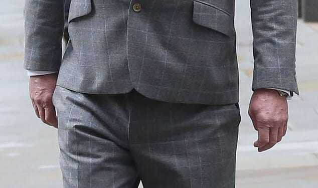 Gary MacDougall outside High Court after hearing in dispute over estate of his mother Jeanne MacDougall