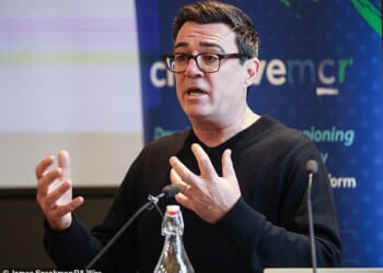 Pressure on Keir Starmer intensified last night as the backlash to his decision to block Andy Burnham, pictured in Manchester on Monday, continued to grow