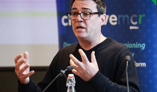 Pressure on Keir Starmer intensified last night as the backlash to his decision to block Andy Burnham, pictured in Manchester on Monday, continued to grow