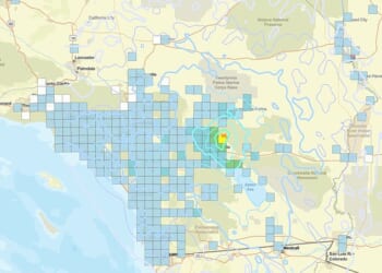 A magnitude 4.9 earthquake struck Southern California at 9pm ET on Monday, starting a swarm of over a dozen tremors in less than a day