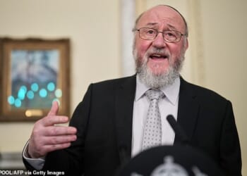 Chief Rabbi Ephraim Mirvis said that calling the Israel-Gaza war a 'genocide' reduces 'humanity's gravest crime to a political insult'